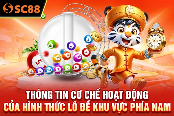 Thông tin cơ chế hoạt động của hình thức lô đề khu vực phía Nam