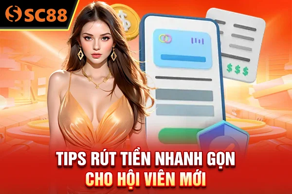 Tips rút tiền nhanh gọn cho hội viên mới 